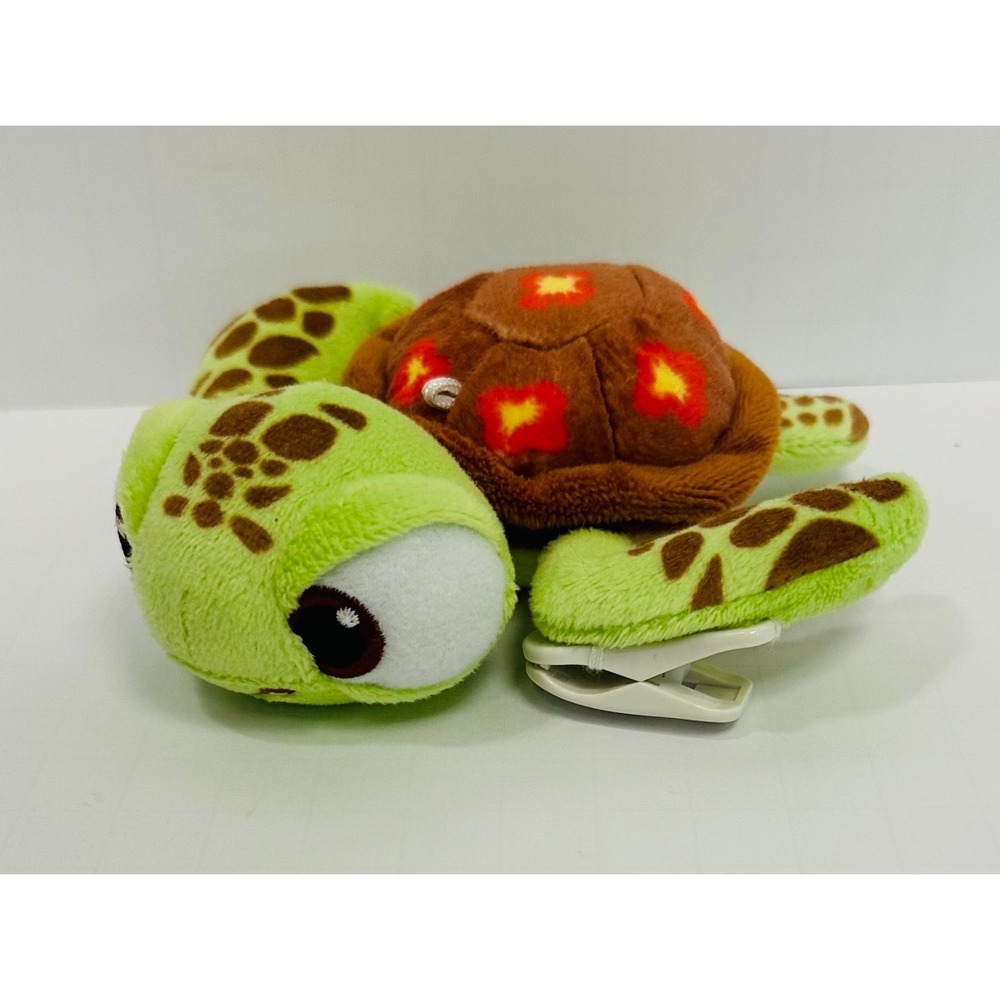 Tokyo Disney Resort Finding Nemo Squirt Sea Turtle Shoulder Buddy Plush Clip 6"